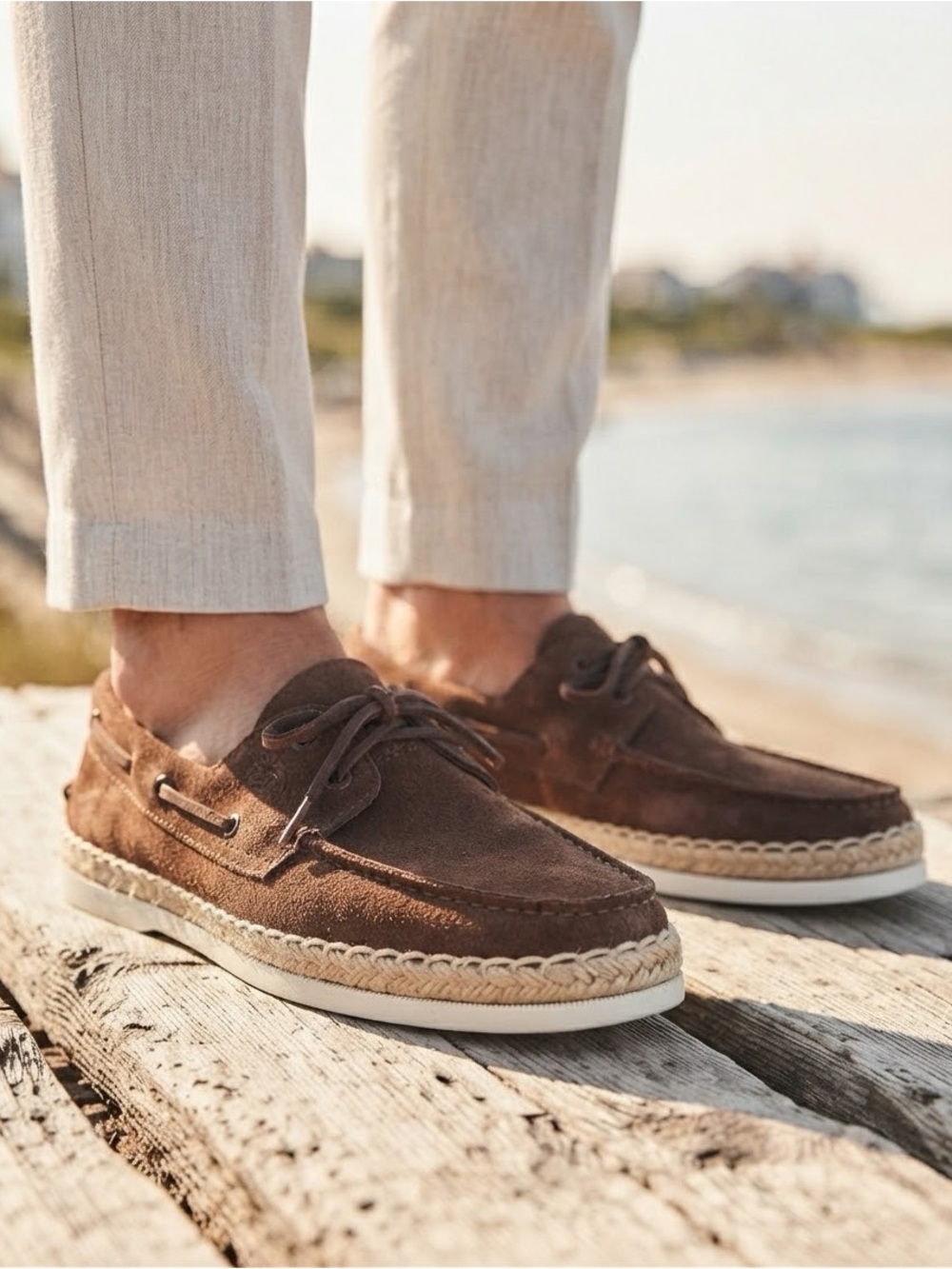 Sperry new Men's Authentic captain Resort Shoe boat Hamptons loafer 13 brown